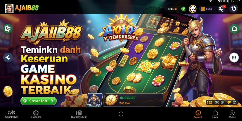 Tampilan gameplay seru di AJAIB88 dengan grafis memukau.