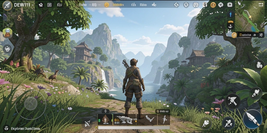 Tampilan gameplay DEWI11 yang menarik dan mendebarkan.