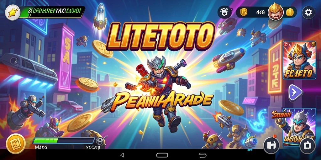 Screenshot utama LITETOTO menampilkan gameplay yang seru dan menarik.