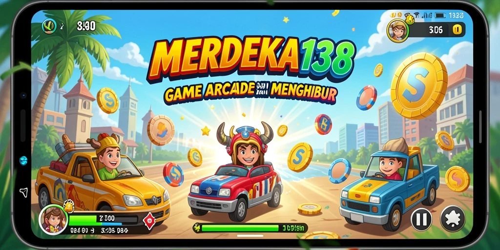 Tampilan gameplay menyenangkan di MERDEKA138 yang penuh tantangan.