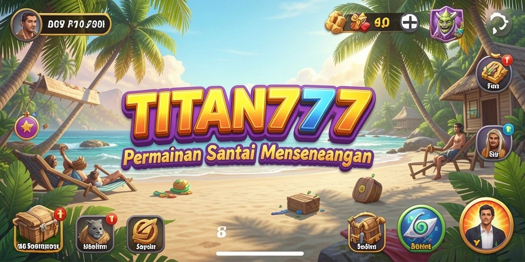 Gameplay <strong>TITAN777</strong> yang penuh warna dan menyenangkan.