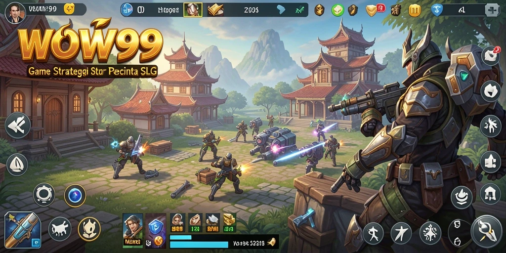 Tampilan gameplay WOW99 yang memukau dengan aksi strategi yang mendebarkan.