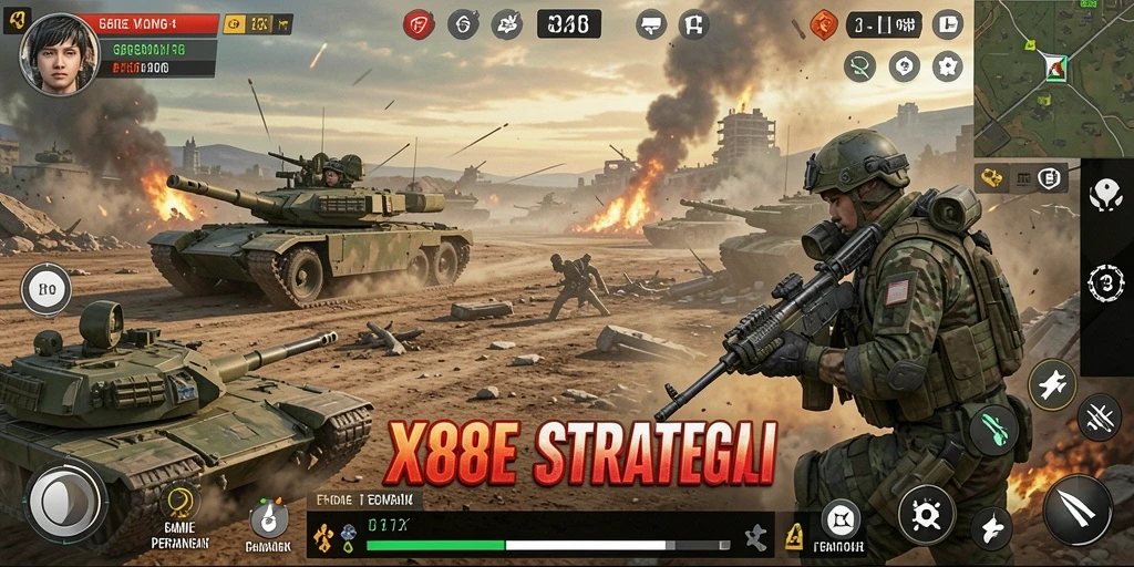 Gameplay menarik dan seru di X88 dengan strategi tinggi.
